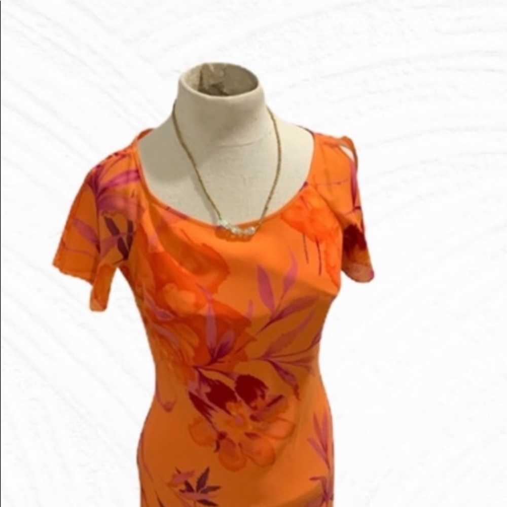 Donna Margon long floral dress